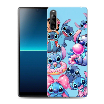 Силиконовый чехол на Sony Xperia L4 с принтом Лило и Стич