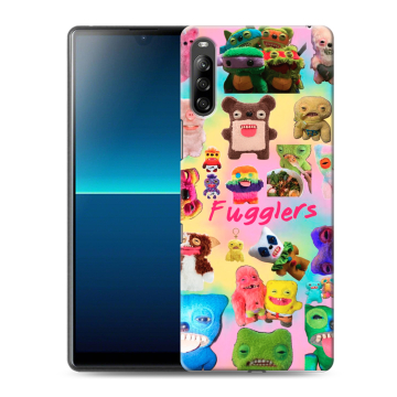 Силиконовый чехол на Sony Xperia L4 с принтом Флагер Fuggler