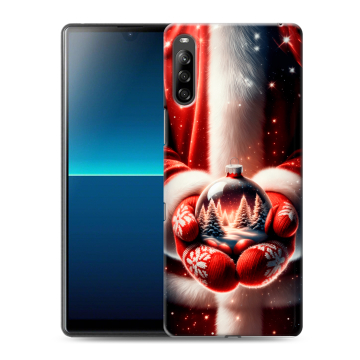 Силиконовый чехол на Sony Xperia L4 с принтом Новый год
