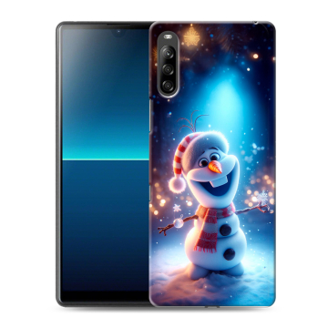 Силиконовый чехол на Sony Xperia L4 с принтом Новый год