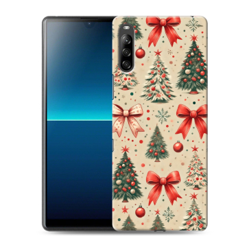 Силиконовый чехол на Sony Xperia L4 с принтом Новый год