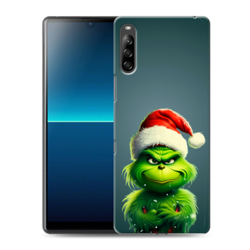 Силиконовый чехол на Sony Xperia L4 с принтом Новый год