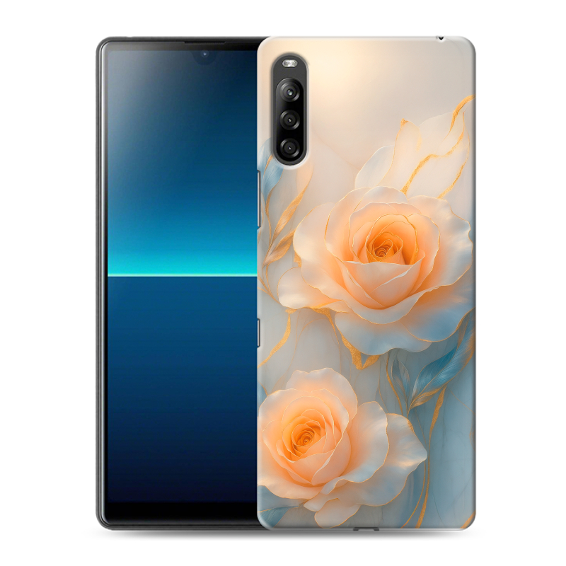 Силиконовый чехол на Sony Xperia L4 с принтом Женский Силиконовый чехол на Sony Xperia L4 с принтом Женский
