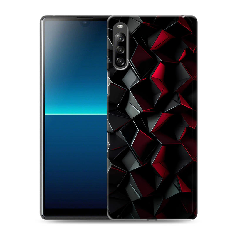 Силиконовый чехол на Sony Xperia L4 с принтом Абстракция Силиконовый чехол на Sony Xperia L4 с принтом Абстракция
