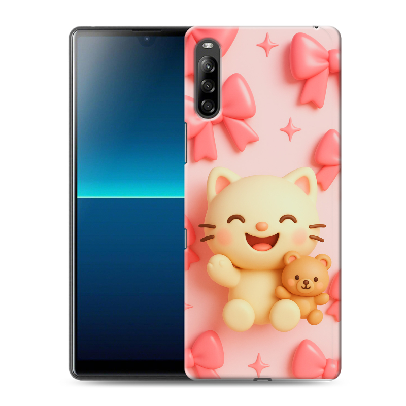 Силиконовый чехол на Sony Xperia L4 с принтом для девочек Силиконовый чехол на Sony Xperia L4 с принтом для девочек