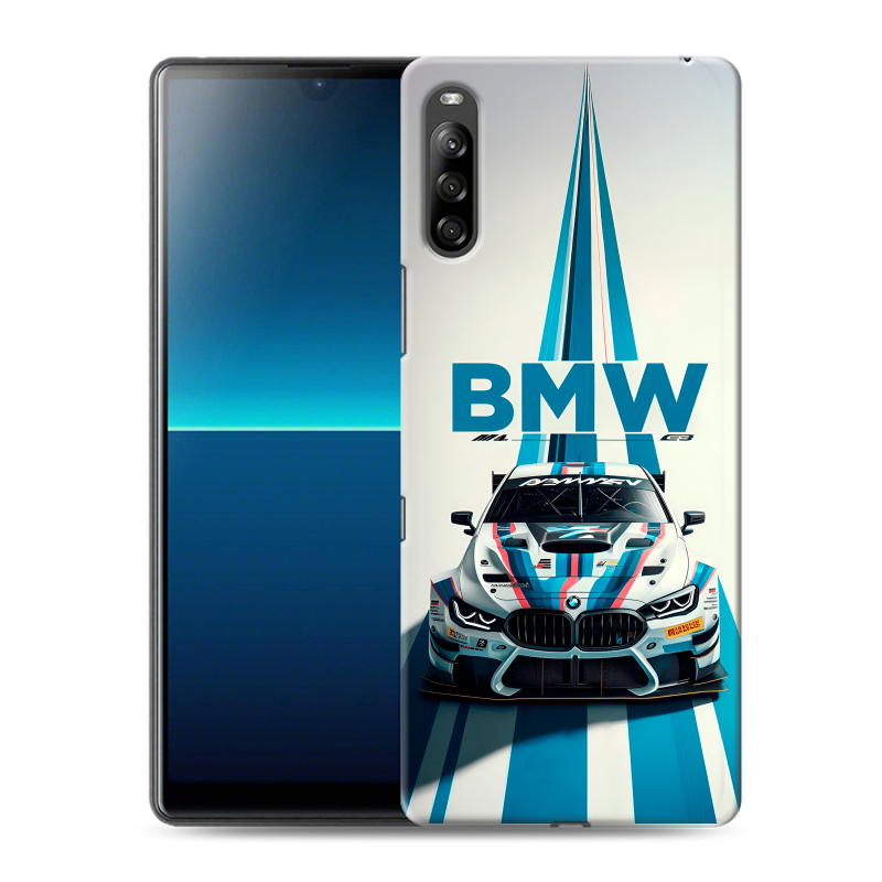 Силиконовый чехол на Sony Xperia L4 с принтом БМВ BMW Силиконовый чехол на Sony Xperia L4 с принтом БМВ BMW