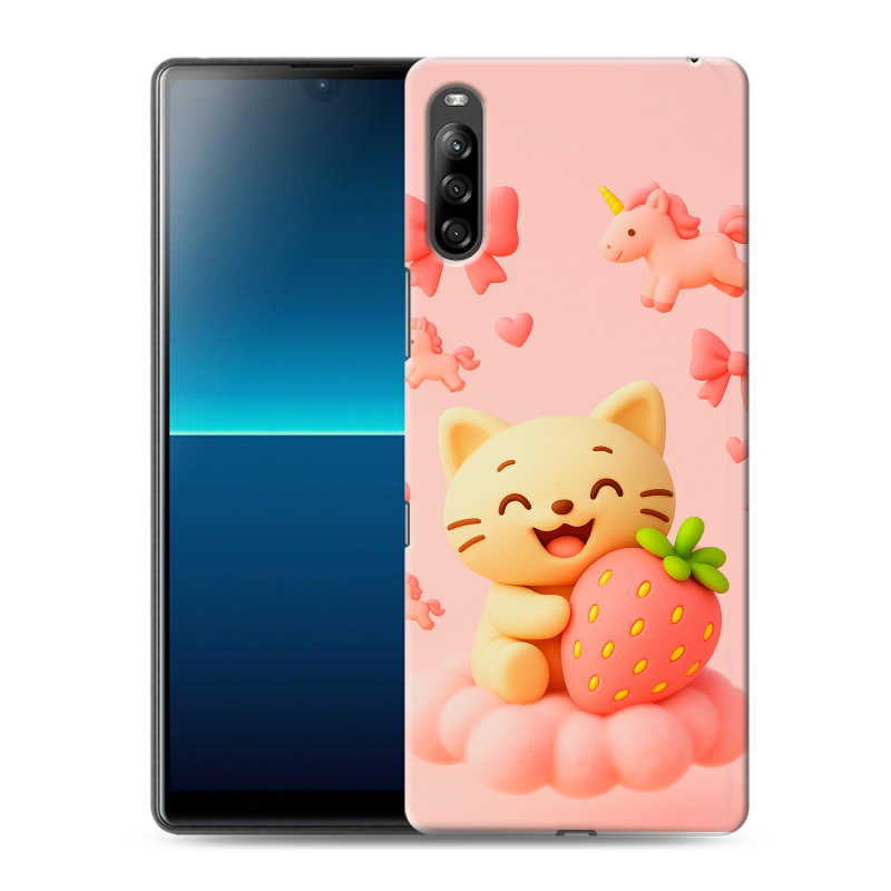 Силиконовый чехол на Sony Xperia L4 с принтом для девочек Силиконовый чехол на Sony Xperia L4 с принтом для девочек