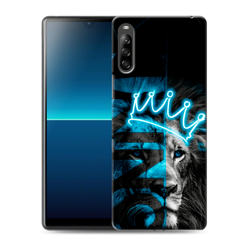 Силиконовый чехол на Sony Xperia L4 с принтом Король лев Силиконовый чехол на Sony Xperia L4 с принтом Король лев