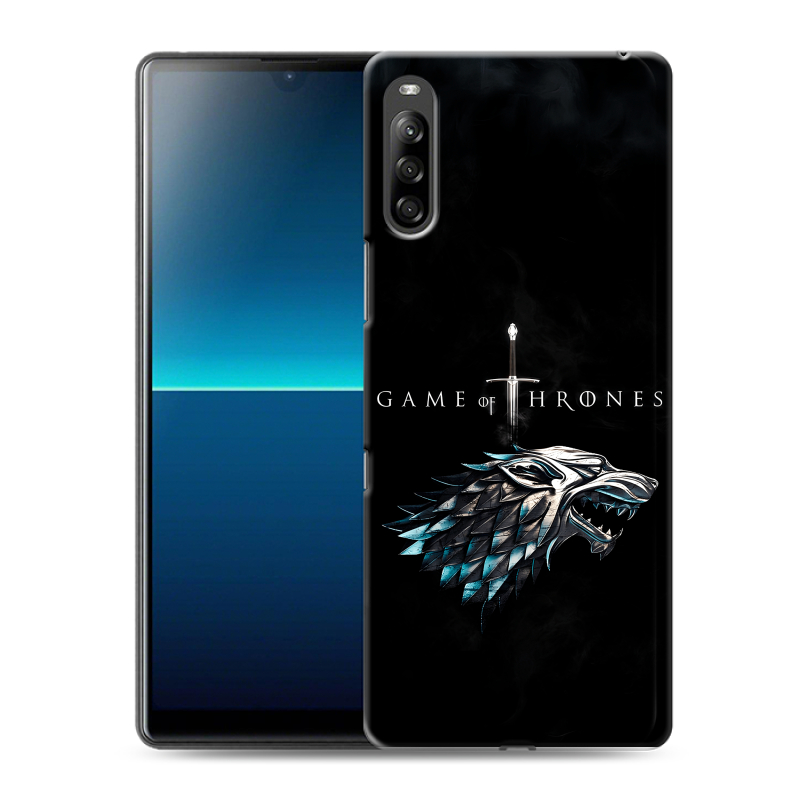 Силиконовый противоударный чехол на Sony Xperia L4 с принтом Игра Престолов Game Thrones Силиконовый противоударный чехол на Sony Xperia L4 с принтом Игра Престолов Game Thrones