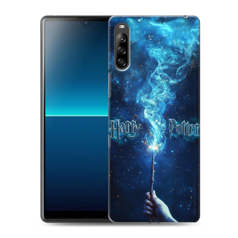 Силиконовый противоударный чехол на Sony Xperia L4 с принтом Harry Potter Гарри Поттер Силиконовый противоударный чехол на Sony Xperia L4 с принтом Harry Potter Гарри Поттер