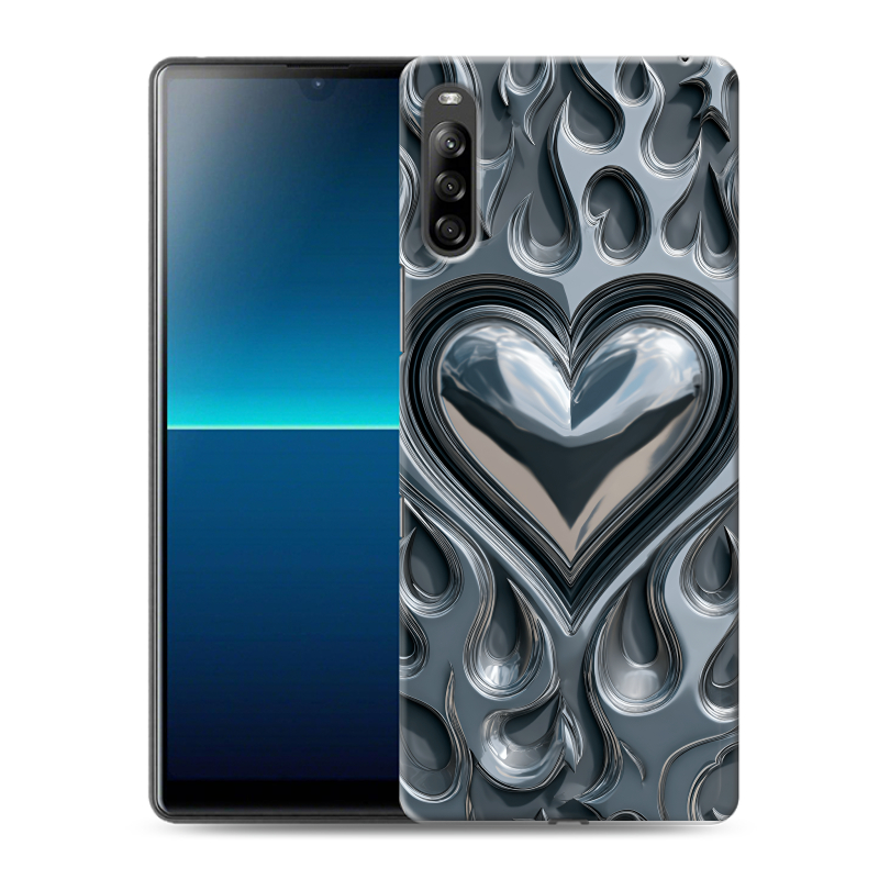 Силиконовый чехол на Sony Xperia L4 с принтом Y2K Силиконовый чехол на Sony Xperia L4 с принтом Y2K