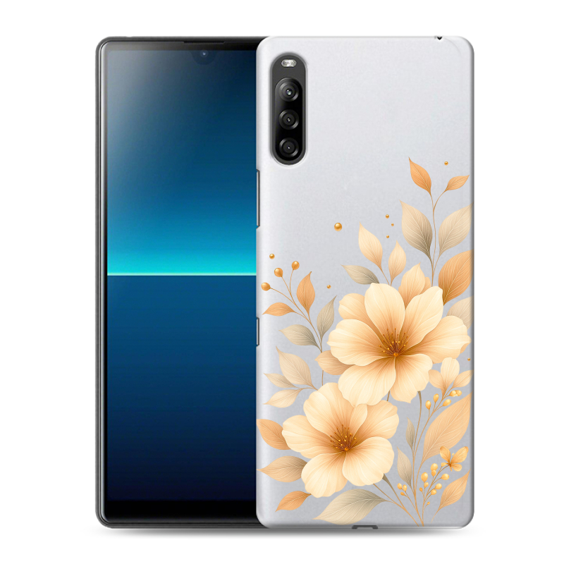 Силиконовый чехол на Sony Xperia L4 с принтом для девушки Силиконовый чехол на Sony Xperia L4 с принтом для девушки