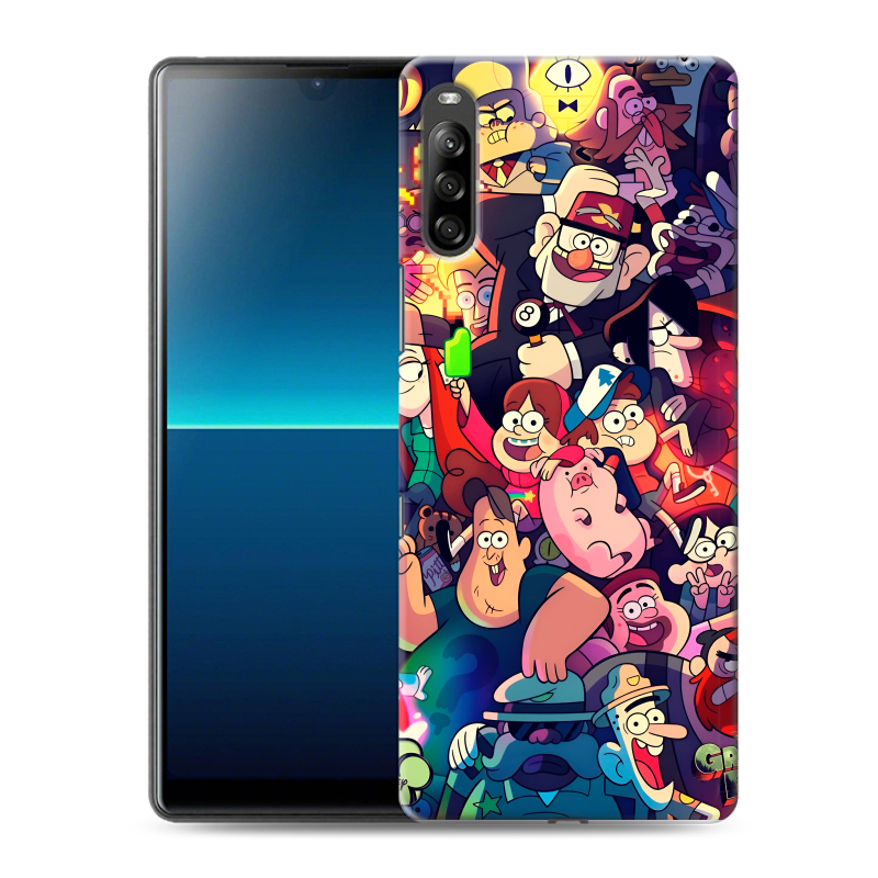 Силиконовый чехол на Sony Xperia L4 с принтом Gravity Falls Гравити Фолз Силиконовый чехол на Sony Xperia L4 с принтом Gravity Falls Гравити Фолз