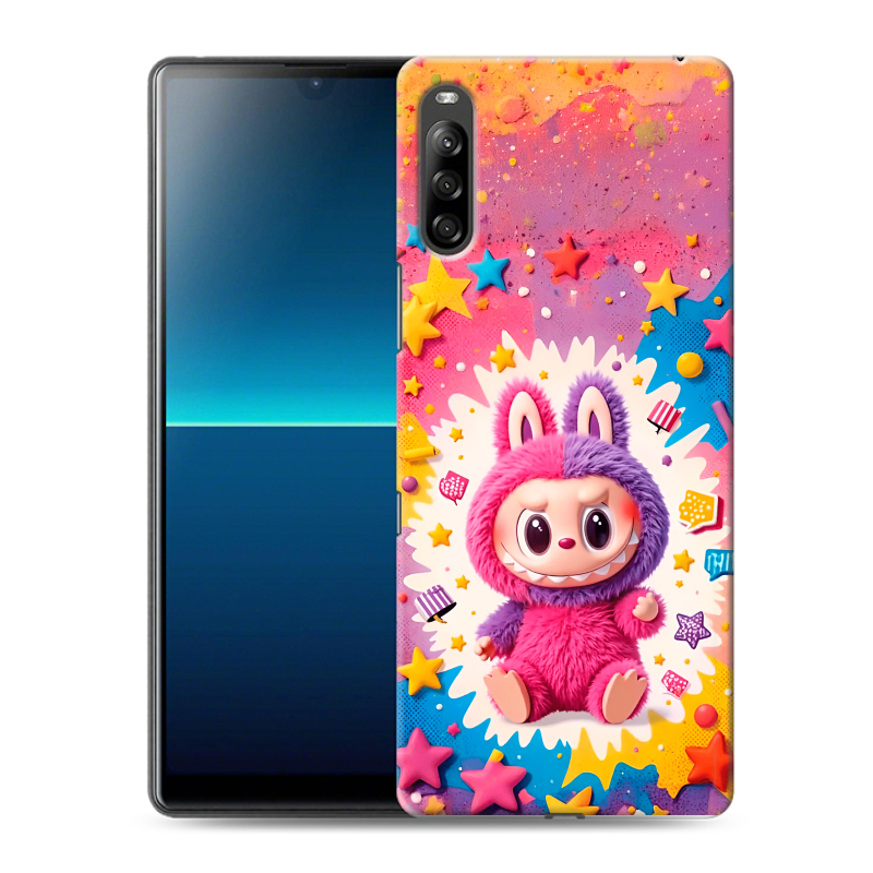 Силиконовый чехол на Sony Xperia L4 с принтом Labubu Лабубу Силиконовый чехол на Sony Xperia L4 с принтом Labubu Лабубу