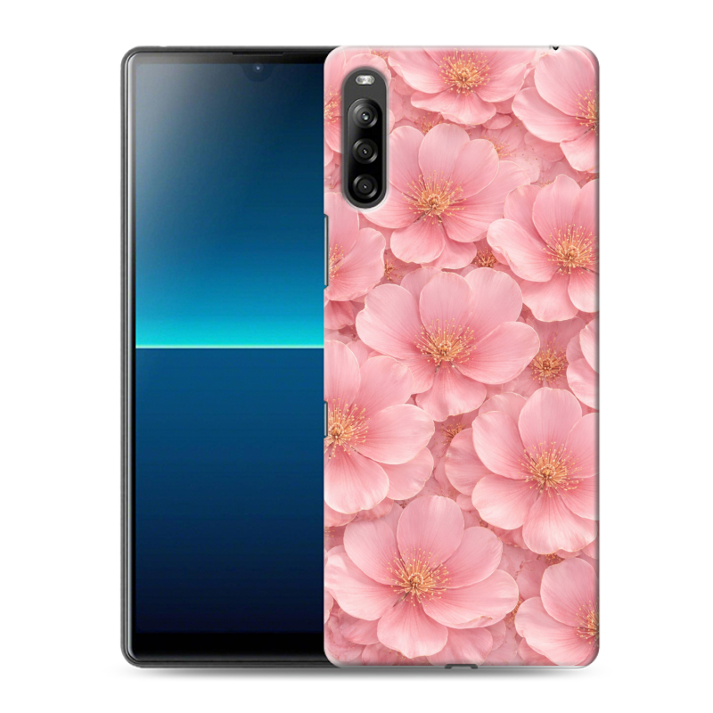 Силиконовый чехол на Sony Xperia L4 с принтом женский Силиконовый чехол на Sony Xperia L4 с принтом женский