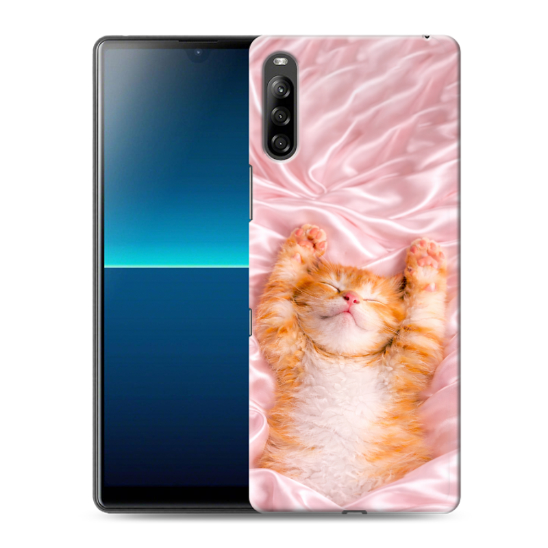 Силиконовый чехол на Sony Xperia L4 с принтом женский Силиконовый чехол на Sony Xperia L4 с принтом женский