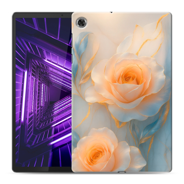 Силиконовый чехол на планшета Lenovo Tab M10 Plus с принтом Женский Силиконовый чехол на планшета Lenovo Tab M10 Plus с принтом Женский