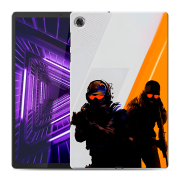 Силиконовый чехол на Lenovo Tab M10 Plus с принтом Контер страйк Counter strike Силиконовый чехол на Lenovo Tab M10 Plus с принтом Контер страйк Counter strike