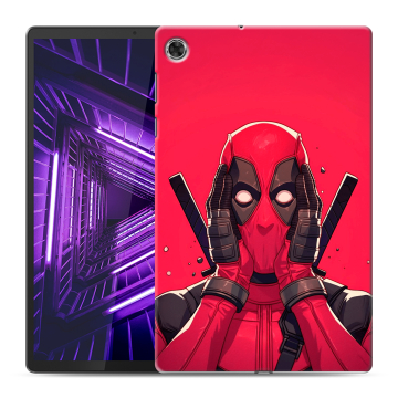 Силиконовый чехол на Lenovo Tab M10 Plus с принтом Дедпул Deadpool Силиконовый чехол на Lenovo Tab M10 Plus с принтом Дедпул Deadpool