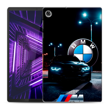 Силиконовый чехол на Lenovo Tab M10 Plus с принтом БМВ BMW Силиконовый чехол на Lenovo Tab M10 Plus с принтом БМВ BMW