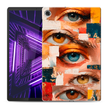 Силиконовый чехол на Lenovo Tab M10 Plus с принтом Модный принт Силиконовый чехол на Lenovo Tab M10 Plus с принтом Модный принт