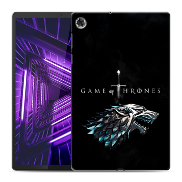 Силиконовый чехол на Lenovo Tab M10 Plus с принтом Игра Престолов Game Thrones