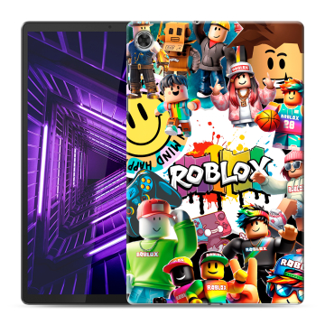 Силиконовый чехол на Lenovo Tab M10 Plus с принтом Roblox Роблокс Силиконовый чехол на Lenovo Tab M10 Plus с принтом Roblox Роблокс