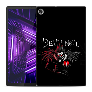 Силиконовый чехол на Lenovo Tab M10 Plus с принтом Death note Тетрадь смерти