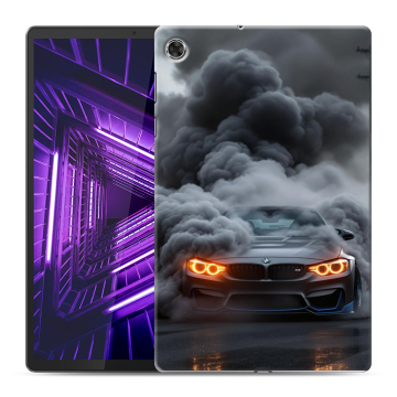 Силиконовый чехол на Lenovo Tab M10 Plus с принтом BMW БМВ Силиконовый чехол на Lenovo Tab M10 Plus с принтом BMW БМВ