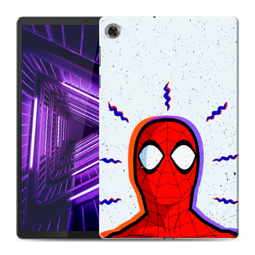 Силиконовый чехол на Lenovo Tab M10 Plus с принтом Spiderman Человек паук