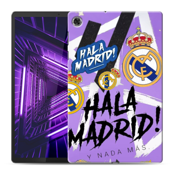 Силиконовый чехол на Lenovo Tab M10 Plus с принтом Real Madrid Реал Мадрид