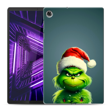 Силиконовый чехол на Lenovo Tab M10 Plus с принтом Новый год