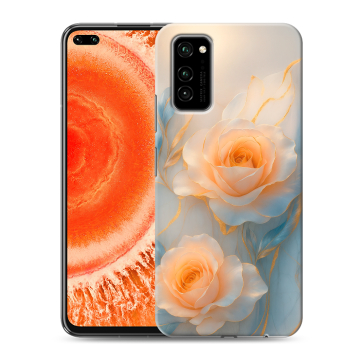 Силиконовый чехол на Huawei Honor View 30 Pro с принтом Женский Силиконовый чехол на Huawei Honor View 30 Pro с принтом Женский