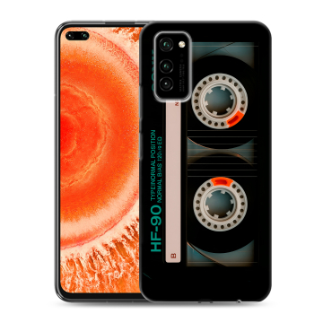 Силиконовый чехол на Huawei Honor View 30 Pro с принтом Кассета Силиконовый чехол на Huawei Honor View 30 Pro с принтом Кассета