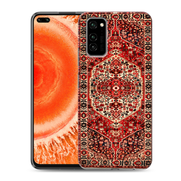 Силиконовый чехол на Huawei Honor View 30 Pro с принтом Ковер