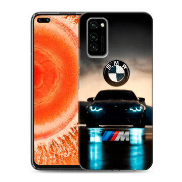Силиконовый чехол на Huawei Honor View 30 Pro с принтом БМВ BMW Силиконовый чехол на Huawei Honor View 30 Pro с принтом БМВ BMW