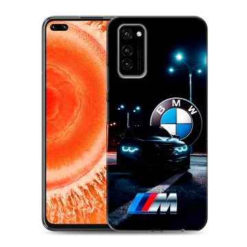 Силиконовый чехол на Huawei Honor View 30 Pro с принтом БМВ BMW Силиконовый чехол на Huawei Honor View 30 Pro с принтом БМВ BMW
