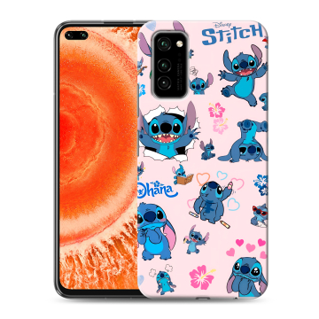 Силиконовый чехол на Huawei Honor View 30 Pro с принтом Лило и Стич Силиконовый чехол на Huawei Honor View 30 Pro с принтом Лило и Стич