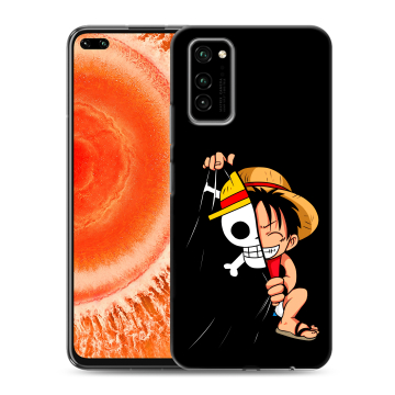 Силиконовый чехол на Huawei Honor View 30 Pro с принтом One Piece Ван Пис Силиконовый чехол на Huawei Honor View 30 Pro с принтом One Piece Ван Пис