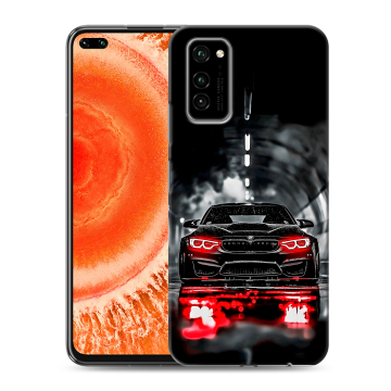 Силиконовый чехол на Huawei Honor View 30 Pro с принтом BMW БМВ Силиконовый чехол на Huawei Honor View 30 Pro с принтом BMW БМВ