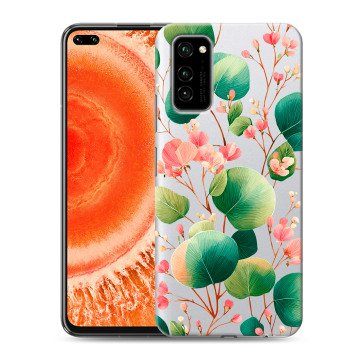 Силиконовый чехол на Huawei Honor View 30 Pro с принтом женский Силиконовый чехол на Huawei Honor View 30 Pro с принтом женский