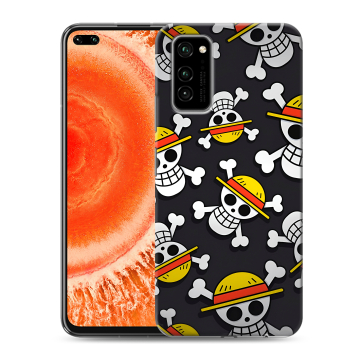 Силиконовый чехол на Huawei Honor View 30 Pro с принтом One Piece Ван Пис Силиконовый чехол на Huawei Honor View 30 Pro с принтом One Piece Ван Пис