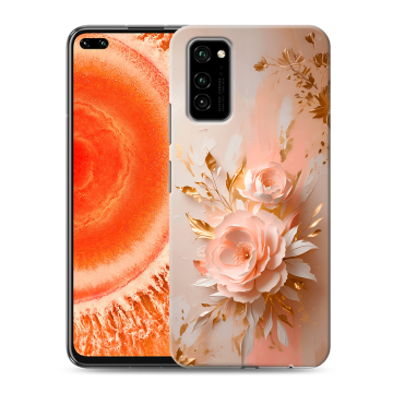 Силиконовый чехол на Huawei Honor View 30 Pro с принтом женский Силиконовый чехол на Huawei Honor View 30 Pro с принтом женский