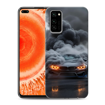 Силиконовый чехол на Huawei Honor View 30 Pro с принтом BMW БМВ Силиконовый чехол на Huawei Honor View 30 Pro с принтом BMW БМВ