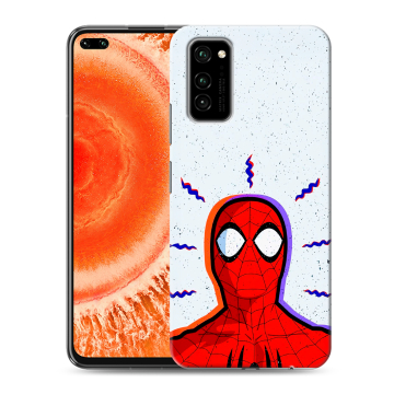 Силиконовый чехол на Huawei Honor View 30 Pro с принтом Spiderman Человек паук Силиконовый чехол на Huawei Honor View 30 Pro с принтом Spiderman Человек паук