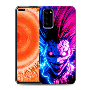 Силиконовый чехол на Huawei Honor View 30 Pro с принтом Death note Тетрадь смерти Силиконовый чехол на Huawei Honor View 30 Pro с принтом Death note Тетрадь смерти