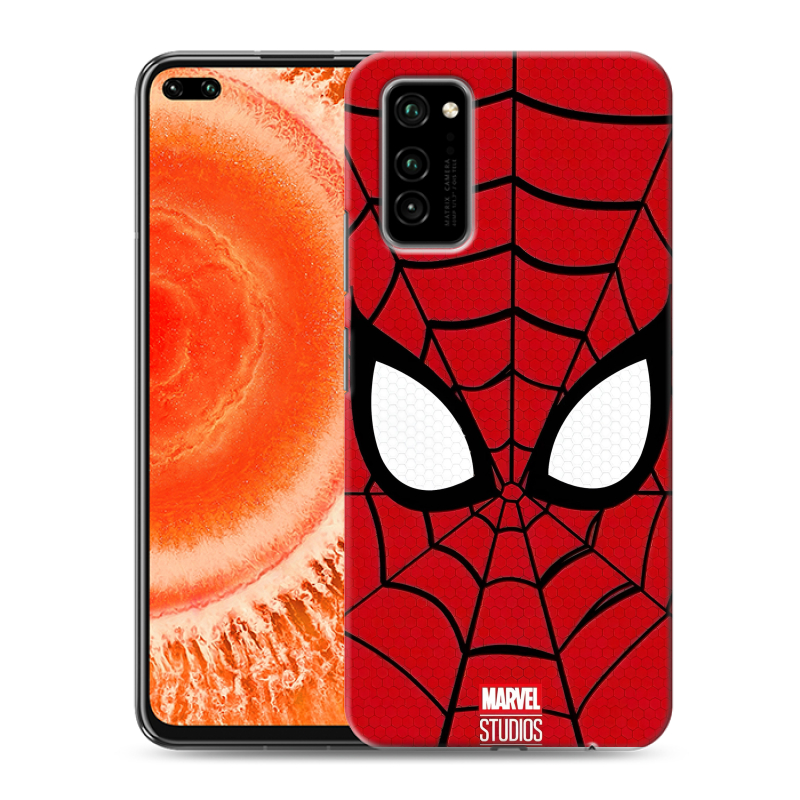 Силиконовый противоударный чехол на Huawei Honor View 30 Pro с принтом человек паук spiderman Силиконовый противоударный чехол на Huawei Honor View 30 Pro с принтом человек паук spiderman