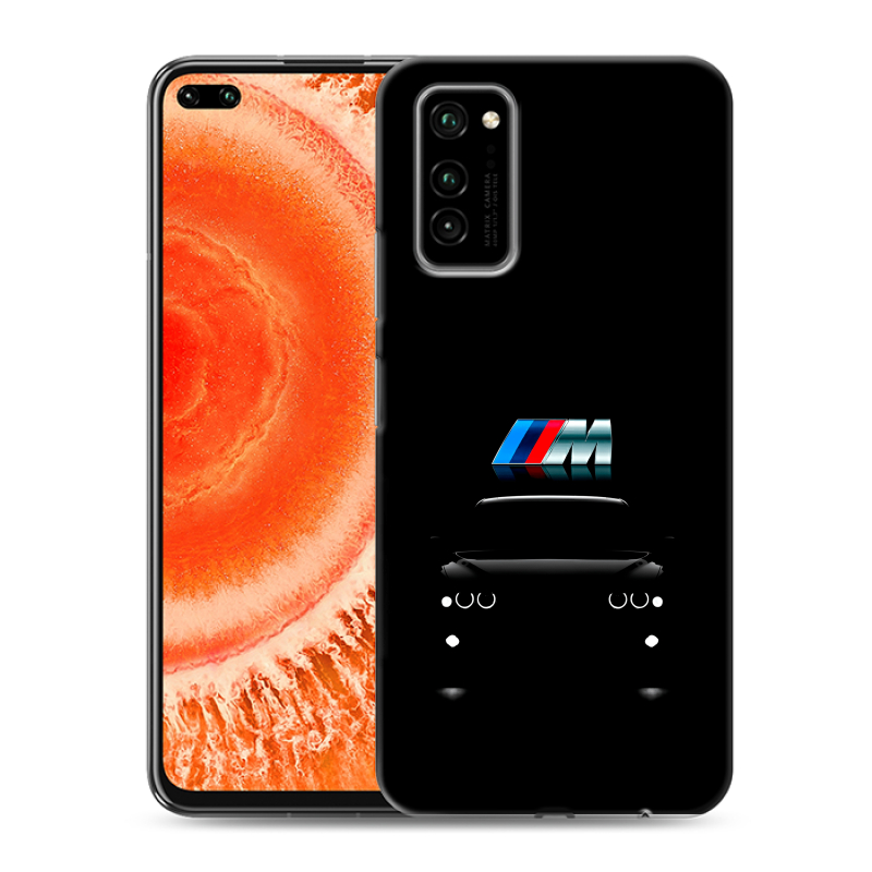 Силиконовый противоударный чехол на Huawei Honor View 30 Pro с принтом БМВ BMW Силиконовый противоударный чехол на Huawei Honor View 30 Pro с принтом БМВ BMW
