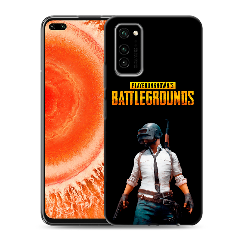 Пластиковый чехол на Huawei Honor View 30 Pro с принтом PUGB ПАГБ Пластиковый чехол на Huawei Honor View 30 Pro с принтом PUGB ПАГБ
