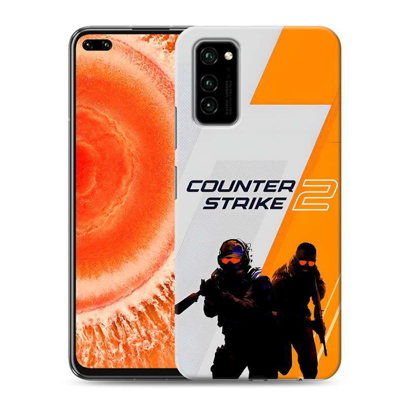 Пластиковый чехол на Huawei Honor View 30 Pro с принтом Counter Strike Пластиковый чехол на Huawei Honor View 30 Pro с принтом Counter Strike